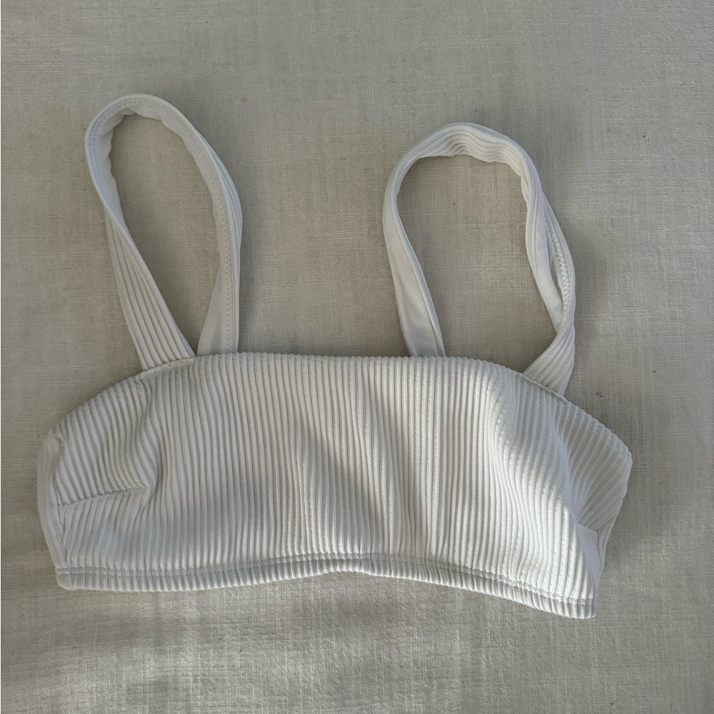 white aerie bikini top